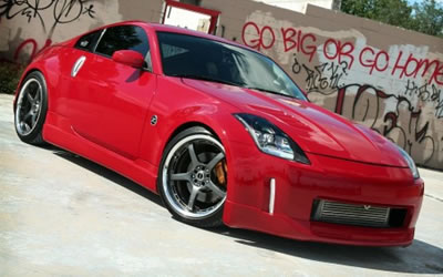 Nissan 350 ZX front spoiler